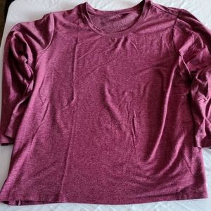 Long sleeve sweatshirt top with side button detail